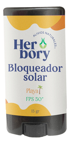 Bloqueador Solar En Barra (sólido) Fps 50 15gr Paquete De 2