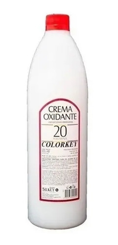 Crema Oxidante Colorkey 20/30 Vol Silkey X 900 Ml Tinturas