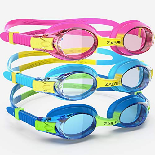 Zabert K20 Gafas De Natación Para Niños Pequeños, Jóvenes, N