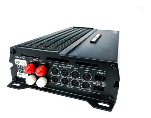 Imagen 2 de 4 de Rksp800.4dm Rockseries Clase D Ampli Nano 4 Canales Full Ran