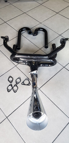 Kit Header De Competencia Para Vocho Motor Carburador