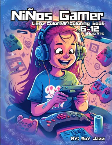 Libro : Niños Gamer Libro De Colorear Divertido Para Edad 