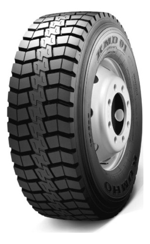 Combo 4 Llantas Kumho 12.00r22.5 Kmd01