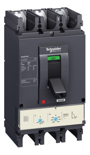Breaker 3x250 Amp Schneider Electric Cvs250f Lv525333