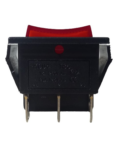 Switch Boton 2 Pase Universal Interruptor Con Luz Led