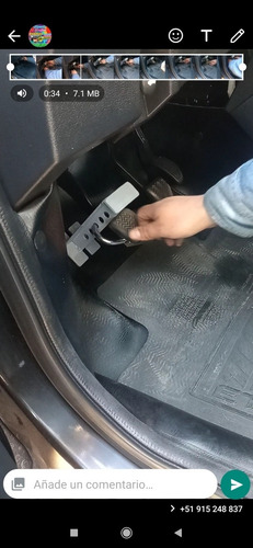 Imagen 4 de 4 de Seguro De Pedal O Traba Antirrobo Para Vehículos Y Toritos