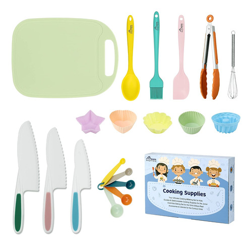 Set De Utensilios De Cocina Niños,   De Cocina De Nylo...