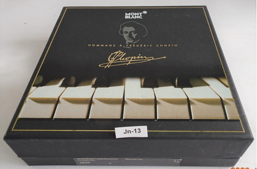 Estuche Original P/pluma Mont Blanc Frederic Chopin#jn-13