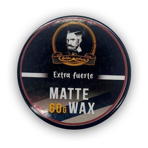 Cera Matte Wax Golden Moustache Extra Fuerte 60g