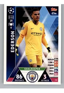 Topps Uefa Champions League Match Attax 146 Ederson Manchest