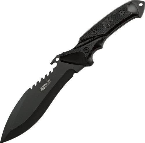 Cuchillo De Caza De Hoja Fija Negra | Mtech Usa Mt-20-12