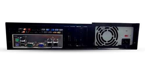 Imagem 2 de 5 de Gabinete 2u Servidor 40cm Curto Com Suporte Fixar No Rack