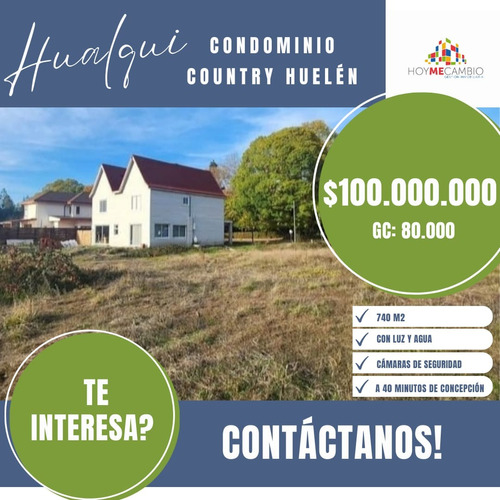Terreno Exclusivo Condominio En Hualqui