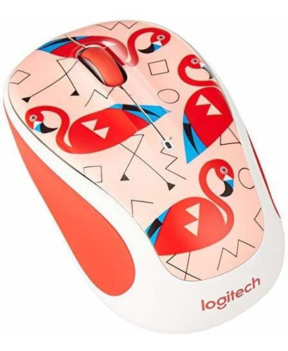 Mouse sem fio Logitech M325 Flamengo