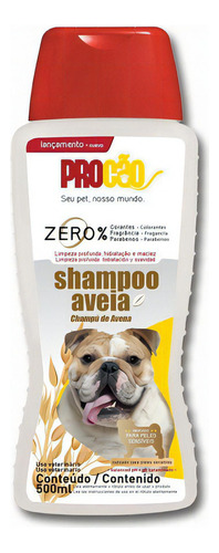 Shampoo Pet Aveia Procão 500ml