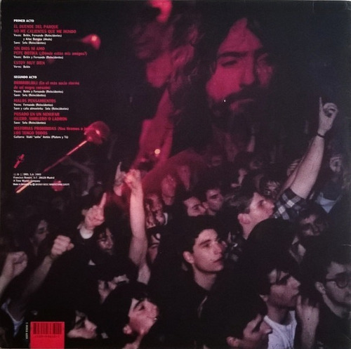 Imagen 2 de 7 de Extremoduro ¿dónde Están Mis Amigos? Vinilo Rock Activity
