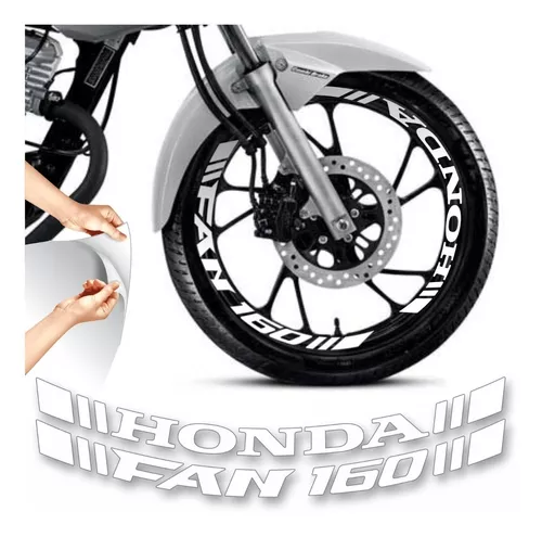 Kit De Adesivos Personalizados Moto Honda Cg 160cc Fan 16/21