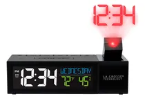 Comprar Reloj Despertador De Proyección Usb 16.55 Cm X 6.50 Cm X 4