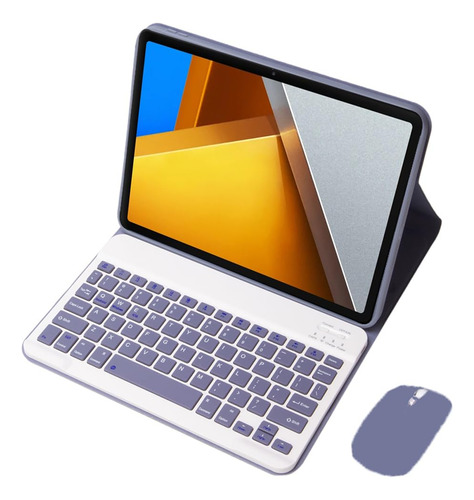 Funda Con Teclado Español Ñ Para Xiaomi Poco Pad 12.1''