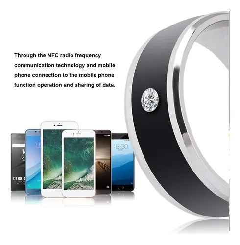 Anillo Inteligente Nfc, Android, Resistente Al Agua