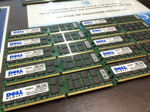 Imagem 4 de 10 de Memoria Ecc Reg 2x2gb Pc2-3200r Dell Poweredge 1800 / 2800