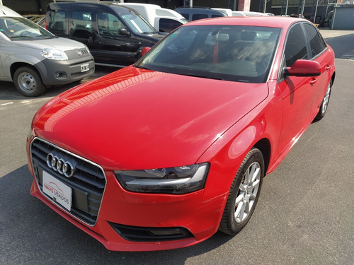 Audi A4 1.8 Tfsi Ambition 2013 Rojo Nid