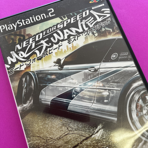 Need For Speed Most Wanted Playstation 2 - Japonês (Usado)