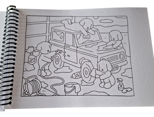 Bobbie.goods Para Colorir Caderno Arco Iris 40 Desenhos