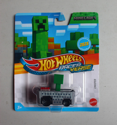 Hot Wheels Raceverse Minecraft Chicken Spider Steve Cree 4pz Gris