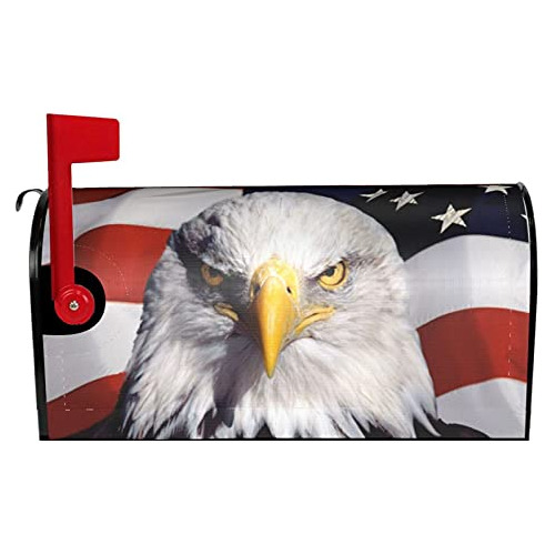 4th Of July Mailbox Cover Memorial Day Eagle American F...