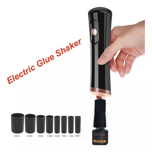 Electric Eyelash Glue Shaker - Black