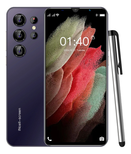 Smartphone S24 Ultra 5.0 Pulgadas 8 Gb Rom 1 Gb Ram Andriod Púrpura