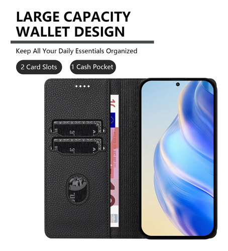 Funda Para Honor Magic 7 Lite Con Cierre Magnético Y Funda R