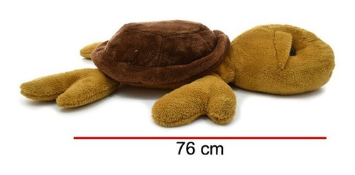 Imagen 4 de 5 de Peluche Tortuga De Agua 76cm Original Phi Phi Toys