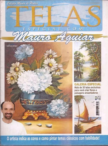 Telas Especial Com Mauro Aguiar Revista Coleção Mania N.13