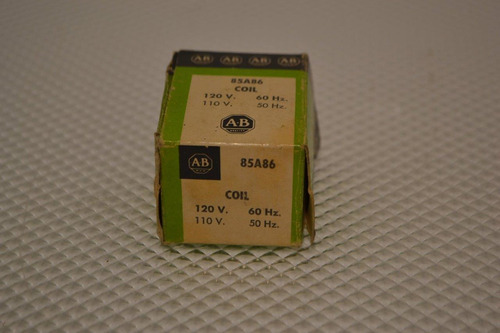 One New Allen-bradley Coil 85a86.