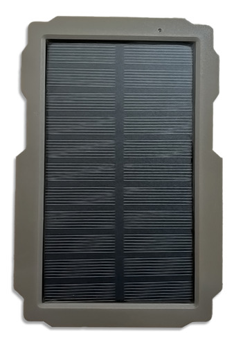 Panel De Cámara Solar 6v-12v Panel Recargable 3000mah Solar