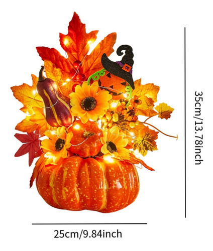 Para Abóbora De Halloween, Ornamento De Abóbora Artificial,