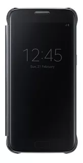 Funda Galaxy S7 S View Flip Cover Samsung 100% Original
