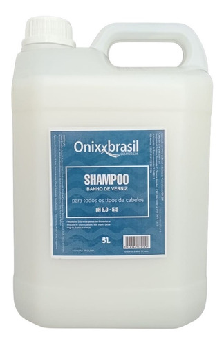 Shampoo Galão Perolado Economia Para Salão Onixx 5l