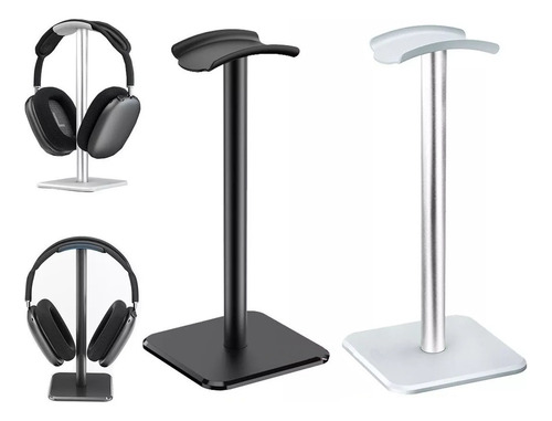 2 Colores Soporte Para Audífonos Base Universal Color Blanco
