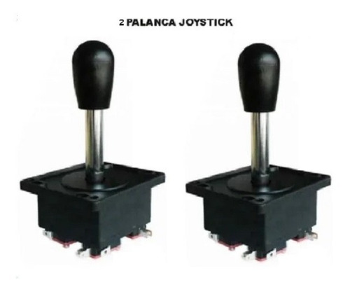 Imagen 3 de 4 de Juego De Palancas Joystick Negro Envió Gratis
