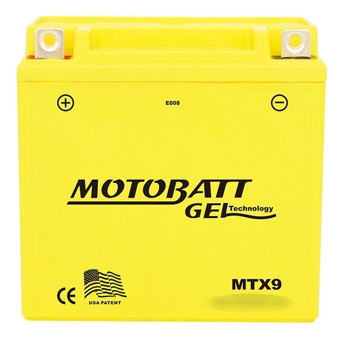 Bateria Moto Gel Motobatt Mtx9, 12n9-4b-1