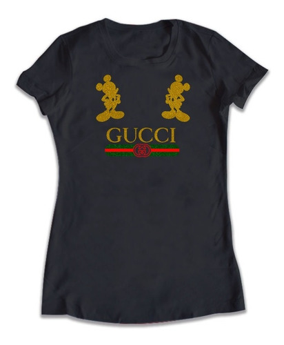 Imagen 1 de 1 de Playera Gucci Mickey Para Dama