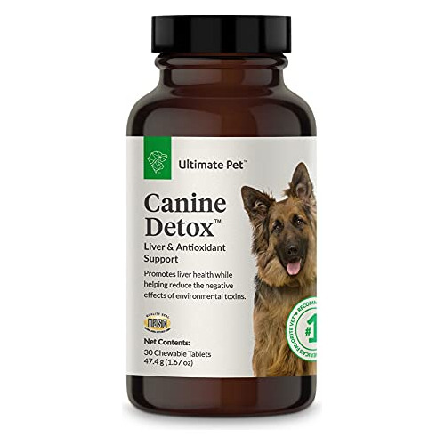 Última Nutrición De Mascotas Canina Detox, Hígado Ss7nh