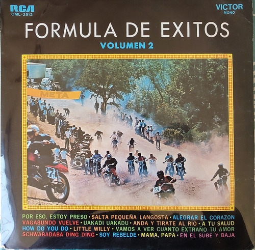 Vinilo Lp De Fórmula De Éxitos Volumen 2 (xx1049