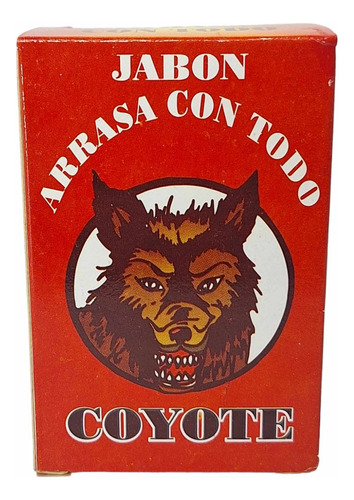 Jabón Arrasa Todo Coyote Limpieza Espiritual Y Aura / 2 Pzs