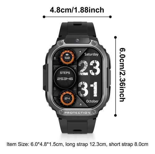 Reloj Dm63 4g, Correa Deportiva, Wifi, Gps, Bt, Pantalla De Reloj Android