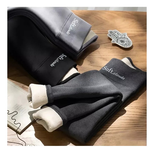 Leggins Térmicos Con Forro Polar De Invierno Para Mujer.