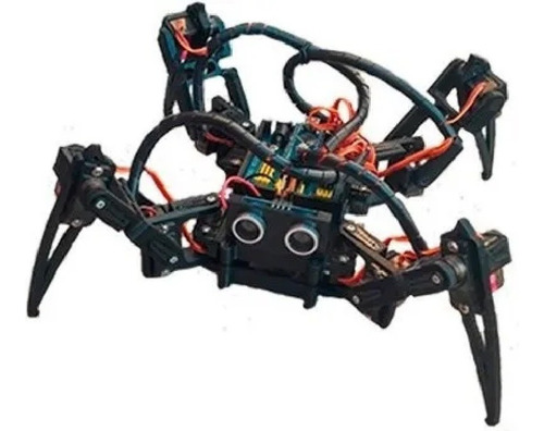  Robot Cuadrúpedo 12 Servo Mg90 Completo V2 